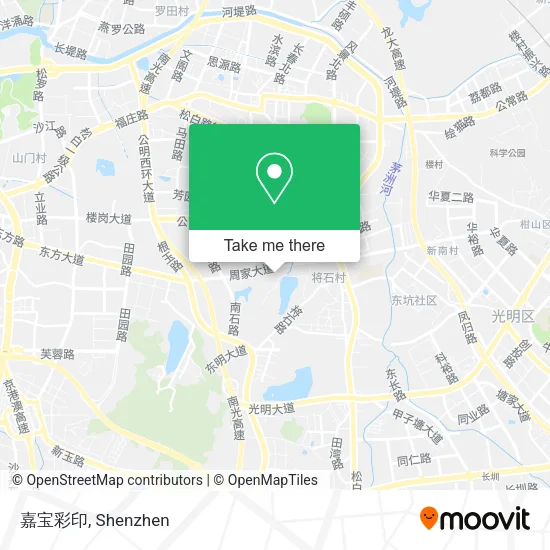 嘉宝彩印 map