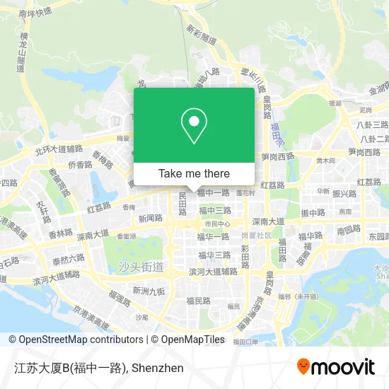 江苏大厦B(福中一路) map