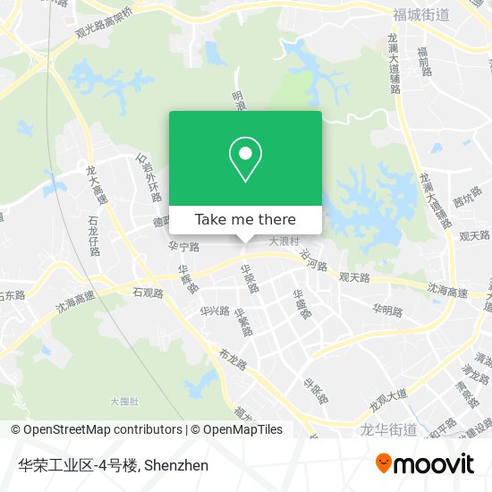 华荣工业区-4号楼 map