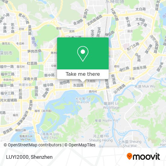 LUYI2000 map
