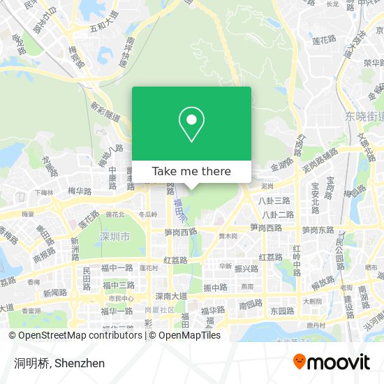 洞明桥 map