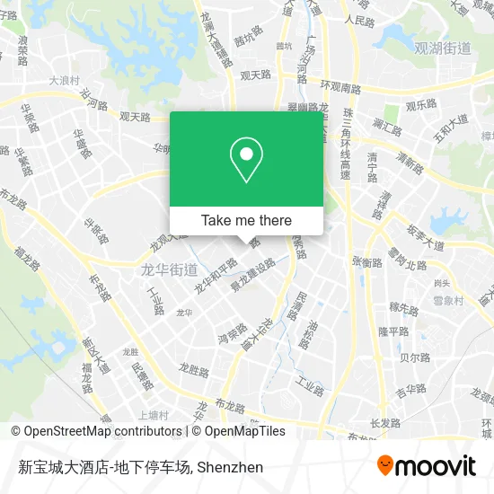 新宝城大酒店-地下停车场 map