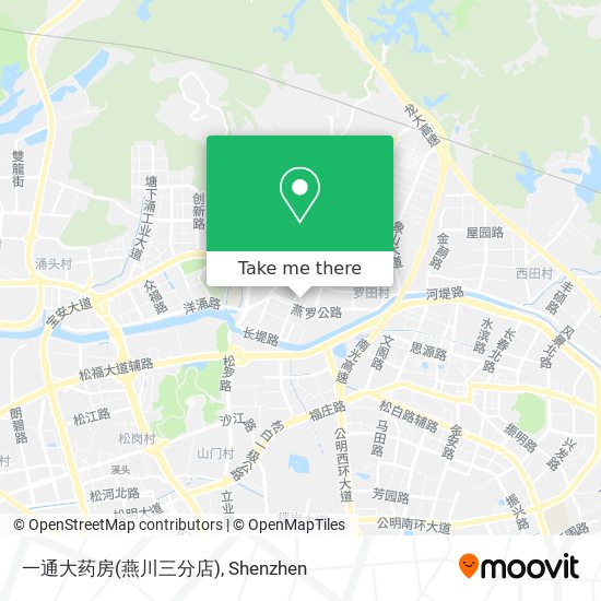 一通大药房(燕川三分店) map