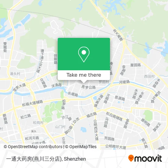 一通大药房(燕川三分店) map