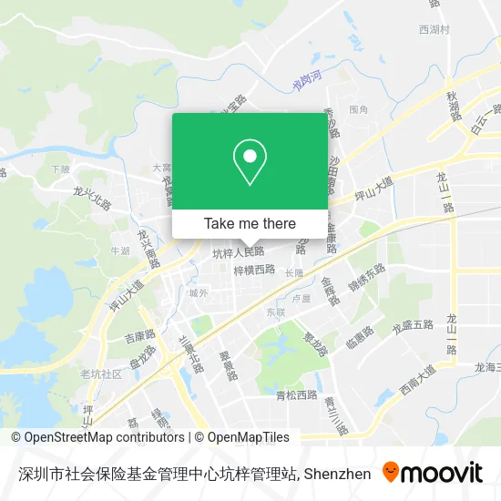深圳市社会保险基金管理中心坑梓管理站 map