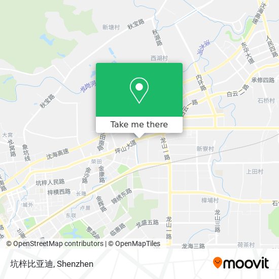 坑梓比亚迪 map