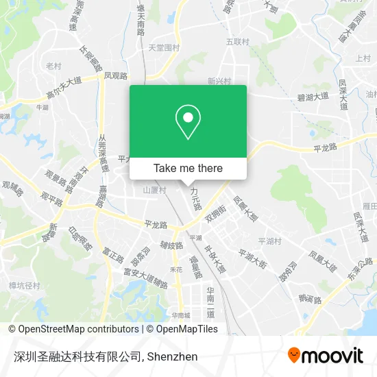 深圳圣融达科技有限公司 map