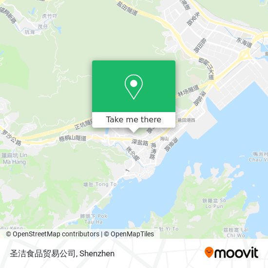 圣洁食品贸易公司 map