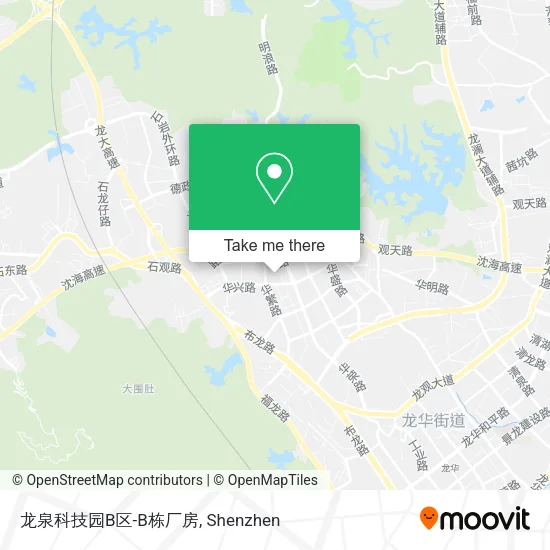 龙泉科技园B区-B栋厂房 map