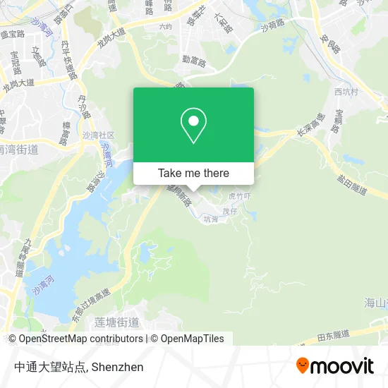 中通大望站点 map