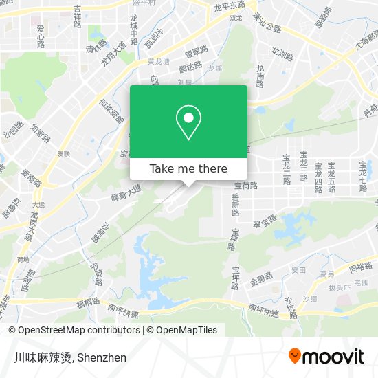 川味麻辣烫 map
