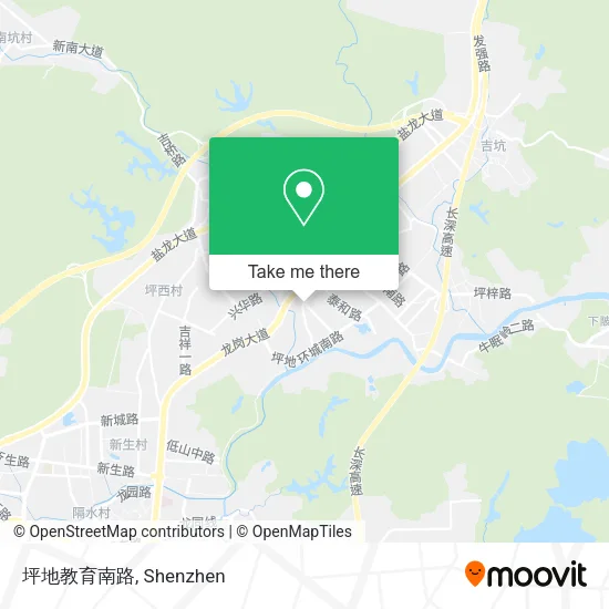 坪地教育南路 map