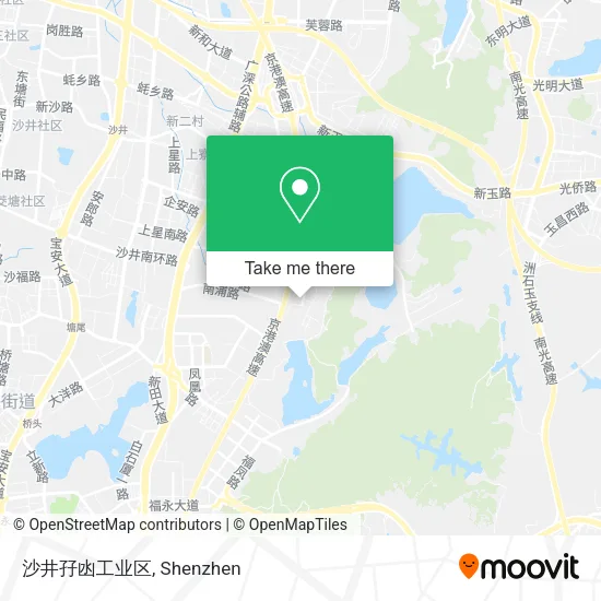 沙井孖凼工业区 map
