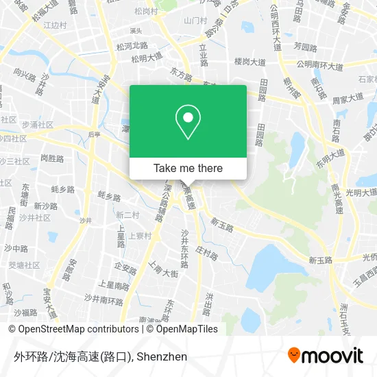 外环路/沈海高速(路口) map