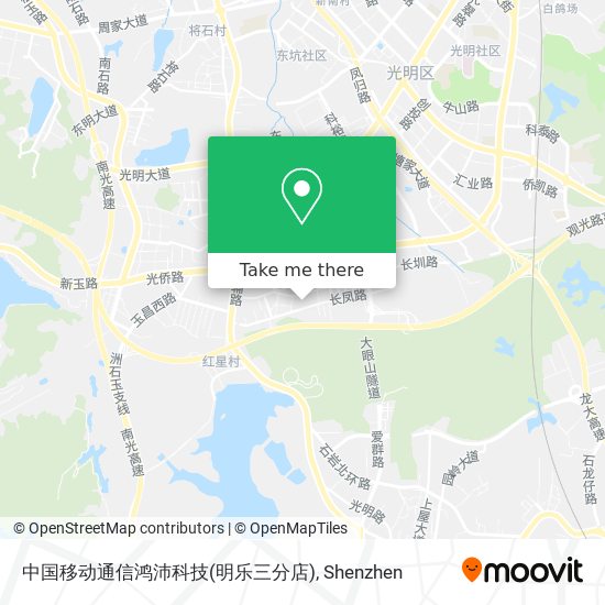 中国移动通信鸿沛科技(明乐三分店) map