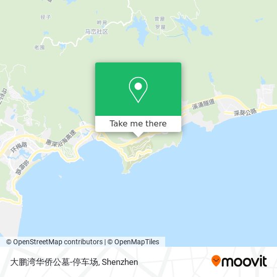 大鹏湾华侨公墓-停车场 map