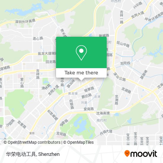 华荣电动工具 map
