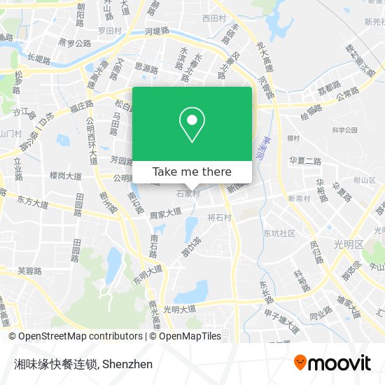 湘味缘快餐连锁 map