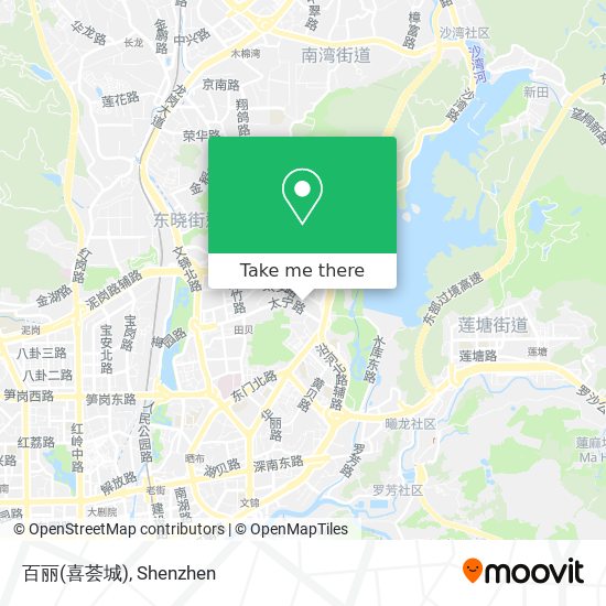 百丽(喜荟城) map