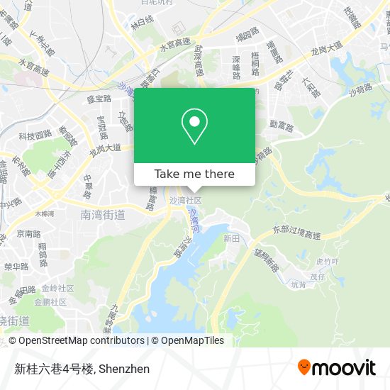 新桂六巷4号楼 map