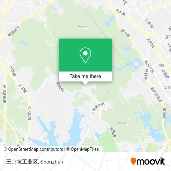 王京坑工业区 map