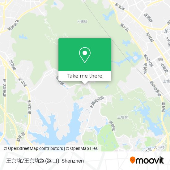 王京坑/王京坑路(路口) map