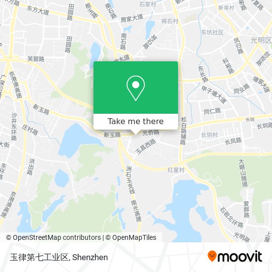 玉律第七工业区 map