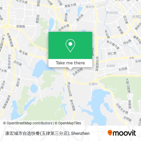康宏城市自选快餐(玉律第三分店) map