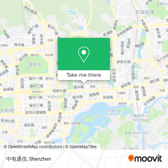 中电通信 map