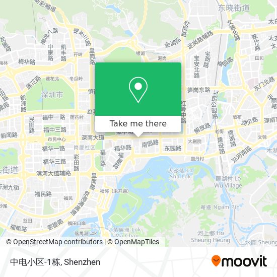 中电小区-1栋 map