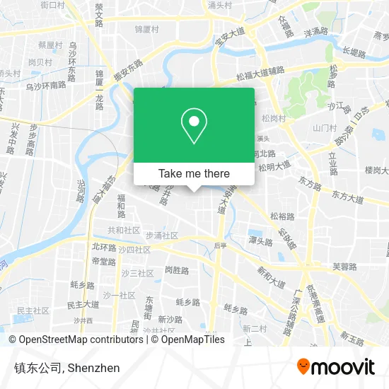 镇东公司 map