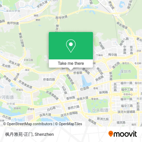 枫丹雅苑-正门 map