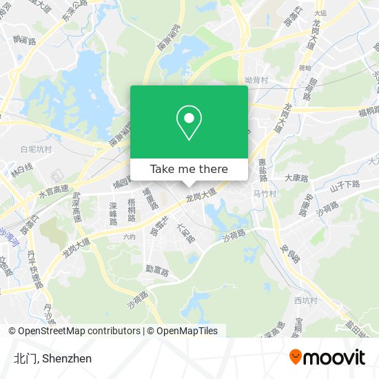 北门 map