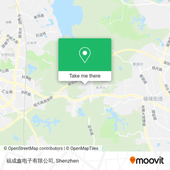 福成鑫电子有限公司 map