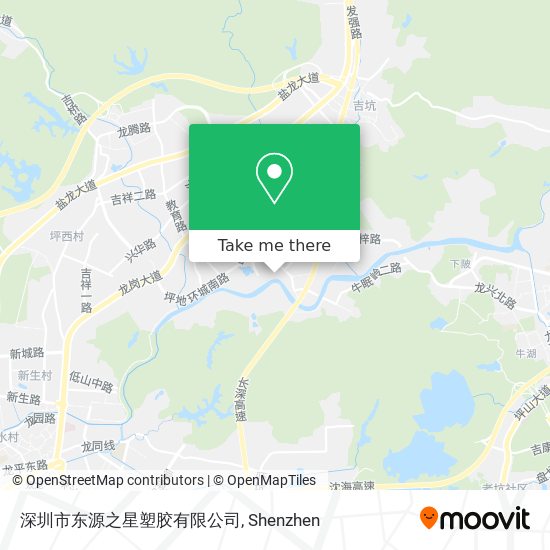 深圳市东源之星塑胶有限公司 map