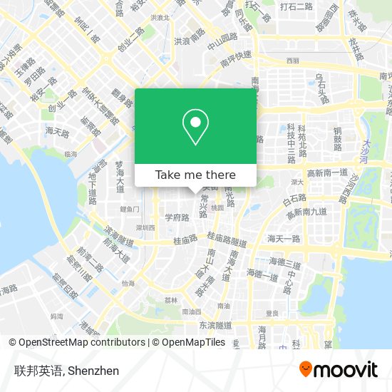 联邦英语 map