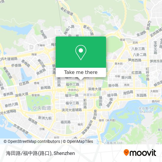 海田路/福中路(路口) map