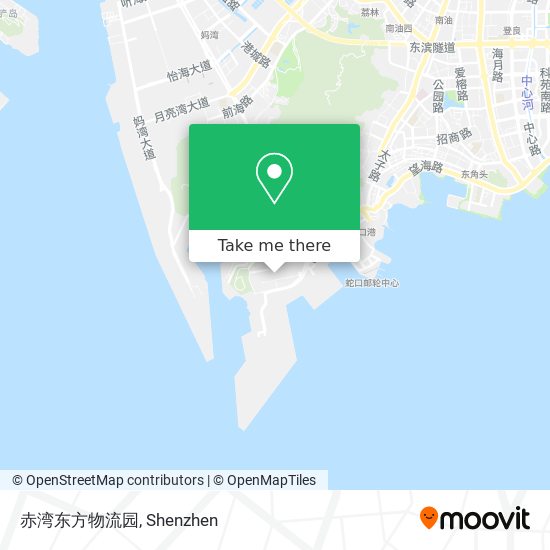 赤湾东方物流园 map