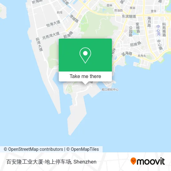 百安隆工业大厦-地上停车场 map