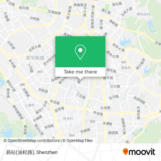 易站(油松路) map