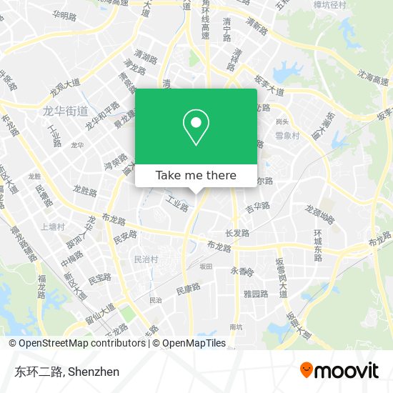 东环二路 map