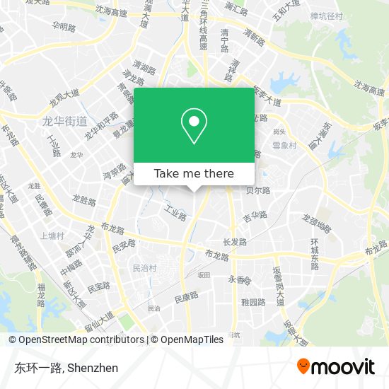 东环一路 map