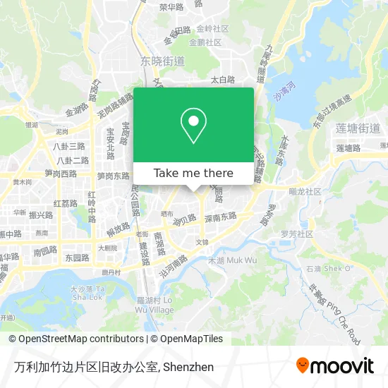 万利加竹边片区旧改办公室 map