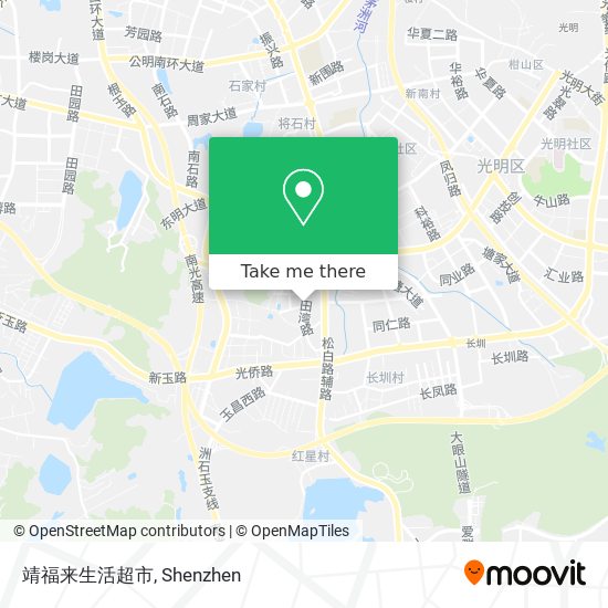 靖福来生活超市 map
