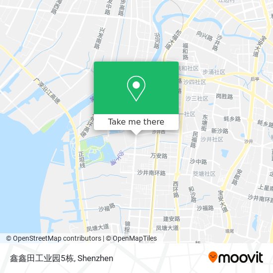 鑫鑫田工业园5栋 map