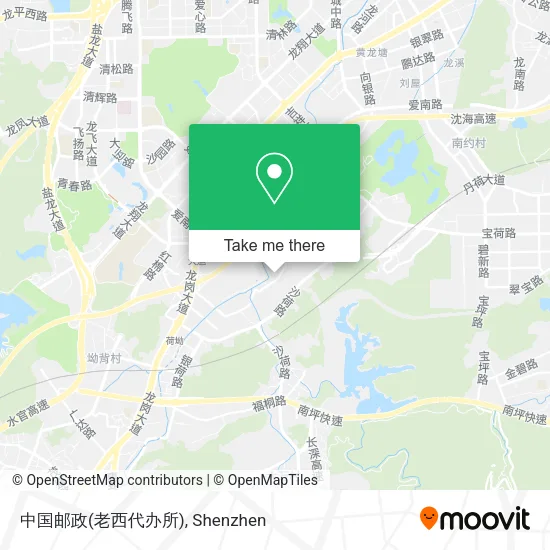 中国邮政(老西代办所) map