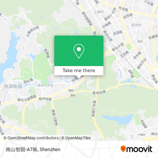 南山智园-A7栋 map