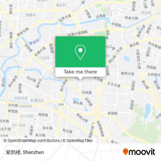 紫鹊楼 map