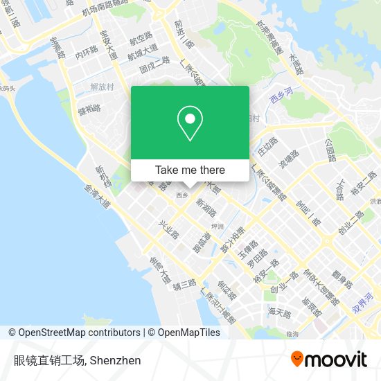 眼镜直销工场 map