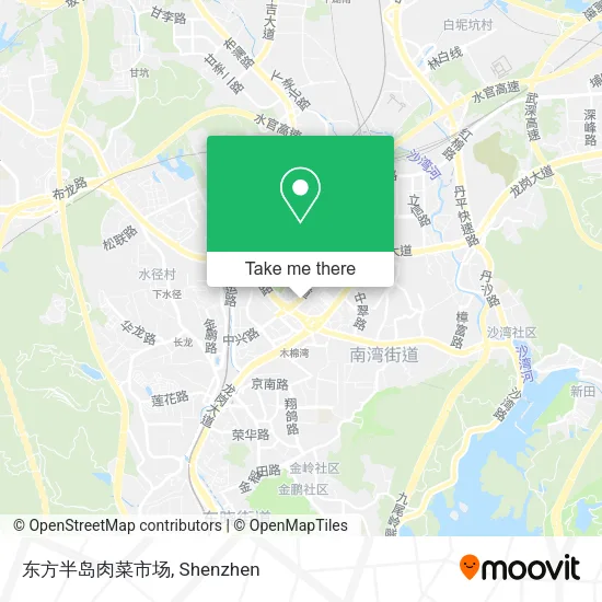 东方半岛肉菜市场 map